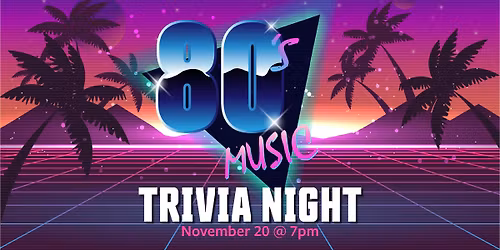 80's Music Trivia Night at lot 9 brewing co.