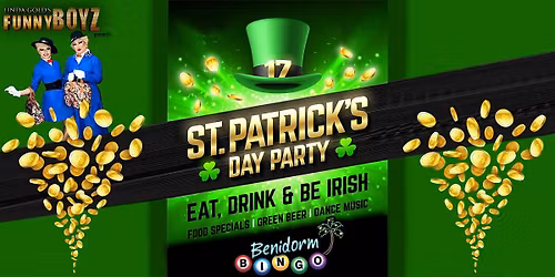 St Patrick\u2019s Themed Drag Disco & Benidorm Bingo @ FunnyBoyz Liverpool