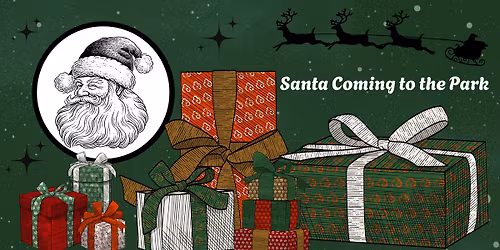 Santa Coming to the Park