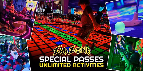 Special Day Pass | Zap Zone Waterford