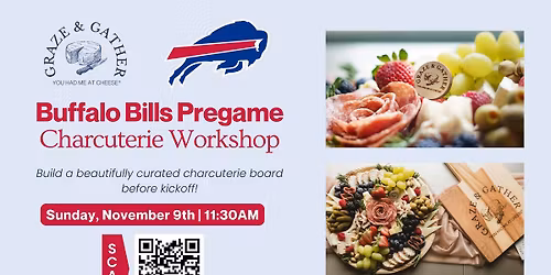 Buffalo Bills Pregame Charcuterie Workshop