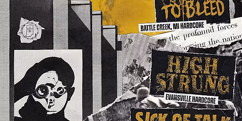 BOLSTER \/ FRENZY \/ NOTHING TO BLEED \/ HIGH STRUNG \/ SICK OF TALK @ HEALER