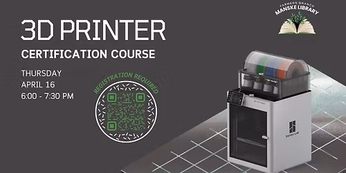 3D Printer Certification Course