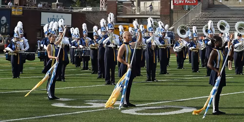 Parking Wofford Terriers at VMI Keydets Football
