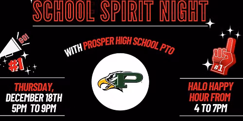 School Spirit Night - Prosper High School PTO