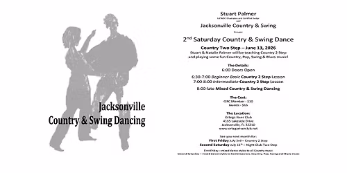 June Second Saturday Country & Swing Dance