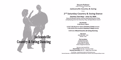 June Second Saturday Country & Swing Dance