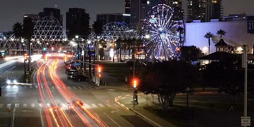 Long Beach Night Walk