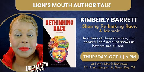 Author Talk with Kimberly Barrett: Sharing Rethinking Race
