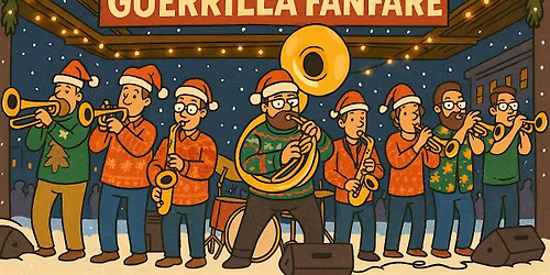 Jingle Bells & Brass - Guerilla Fanfare's Holiday Jam at Spangalang