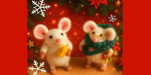 Needle Felt Your Own Christmas Decorations
