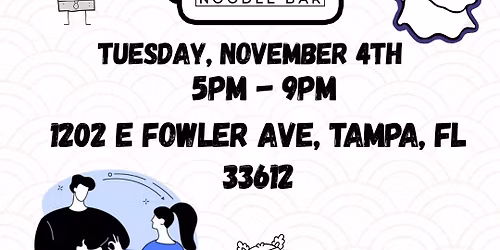 ASL Deaf Chat at Doodle Noodle Bar! \ud83c\udf5c