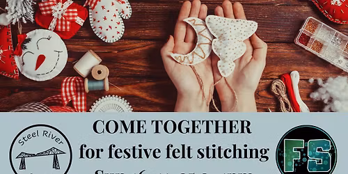 Come Together for festive felt stitching