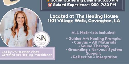 Art Therapy Session: Layers of Self, A Guided Painting Experience \ud83c\udfa8