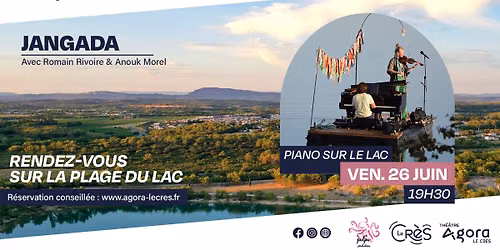Piano sur le lac
