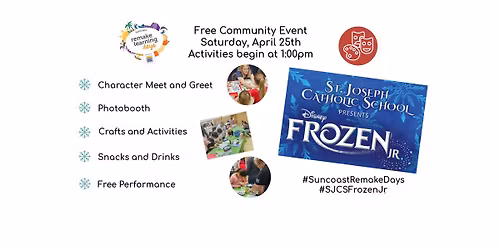 Free Community Event - Frozen Jr Suncoast Remake Learning