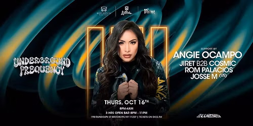 Angie Ocampo | Underground Frequency