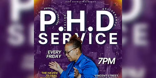 Friday Service: Prophetic, Healing & Deliverance