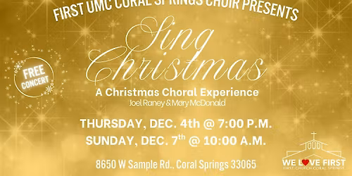 SING CHRISTMAS: Choir Concert