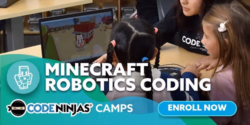 Minecraft Robotics Coding (Ages 8 - 14)