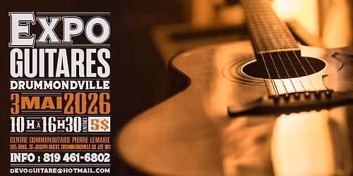 Expo Guitares Drummondville