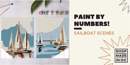 Paint by Numbers: Sailboat Scenes