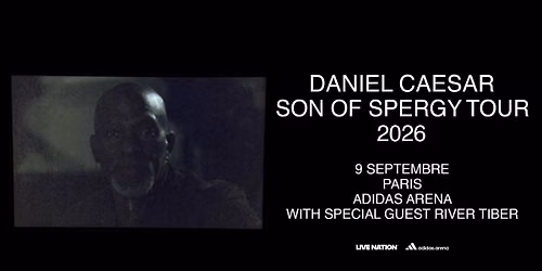 DANIEL CAESAR | Adidas Arena, Paris - 9 septembre 2026
