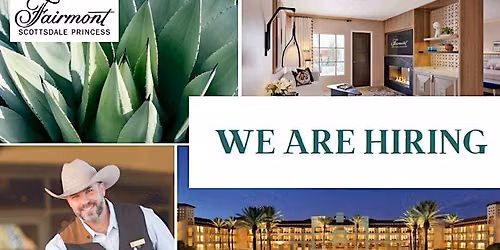 Fairmont Scottsdale Princess Job Fair