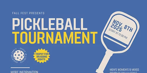 Pickleball Tournament