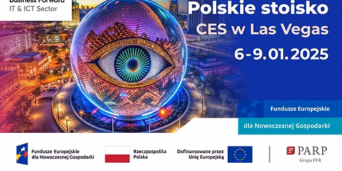 Polish national stand on CES Las Vegas 2026