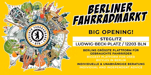Berliner Fahrradmarkt Steglitz\/\/ Ludwig Beck-Platz
