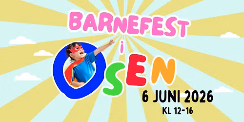 Barnefest i Osen 2026
