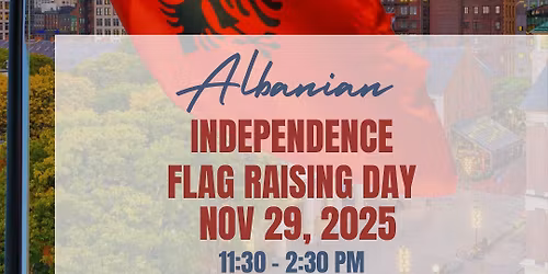 Albanian Independence: Flag Raising