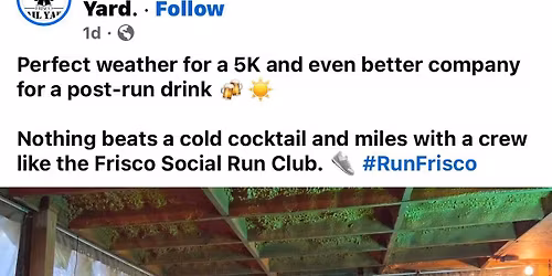 Frisco Social Run Club - 5K Free