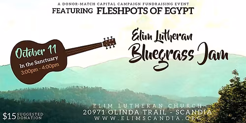 Bluegrass Jam at Elim Lutheran