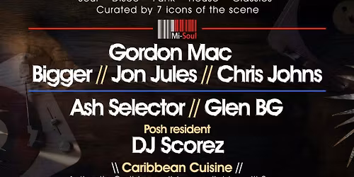 Mi-Soul Legends meets It's Local Soul Night Out