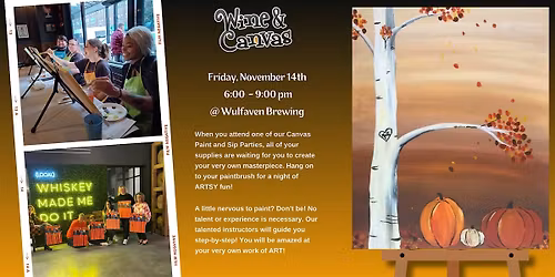 Tampa Paint and Pour \u2013 Autumn Ambiance