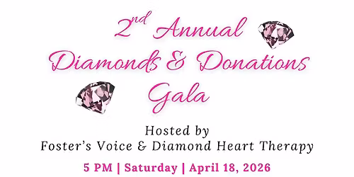 2nd Annual Diamonds & Donations Gala 