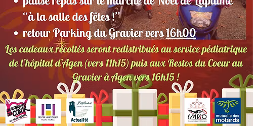 Les P\u00e8res No\u00ebl des Motards d'AGEN