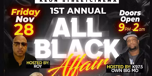 ALL BLACK FRIDAY THE 35+ AFFAIR