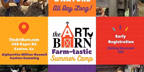 The Art Barn - Art & Animal Summer Camp June 8-12, 2026 
