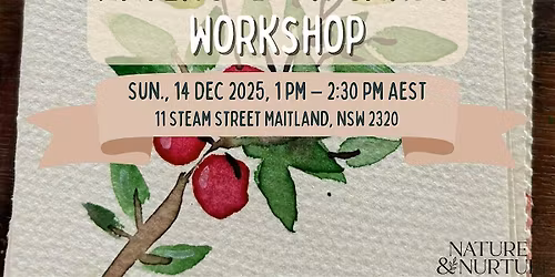 Christmas Watercolour Cards Workshop