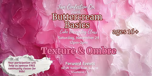 Buttercream Basics : Texture & Ombre