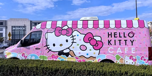 Hello Kitty Cafe Truck East - Paramus Appearance