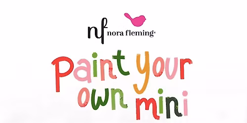 Nora Fleming Paint Your Own Mini Event- November 12, 2025 6-8pm