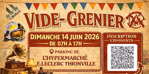 Vide-grenier des sapeurs-pompiers de Terville - Edition 2026