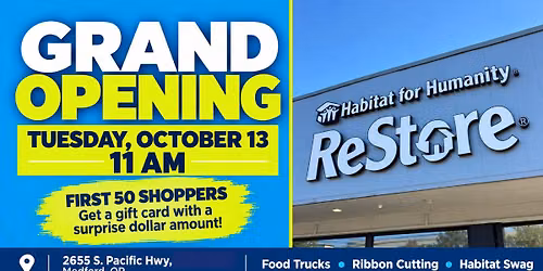 ReStore GRAND OPENING!