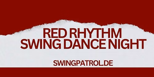 Red RHYTHM - SWING DANCE NIGHT