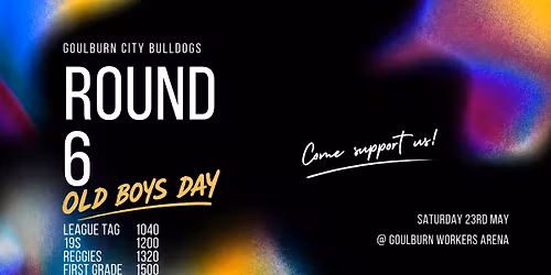 ROUND 6 | OLD BOYS DAY | DOGS VS RAMS