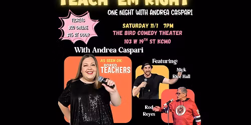 Teach 'Em Right: One Night With Andrea Caspari